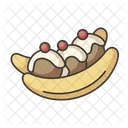 Banana split  Icon