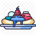 Banana split  Icon