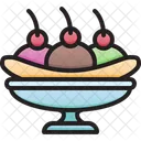 Banana Split Icon