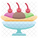 Banana Split Icon