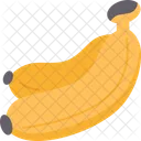 Bananas Fruit Tropical Icon