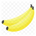 Bananas Fibre Fruit Fruit Icon