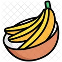 Bananas Fruit Food Icon