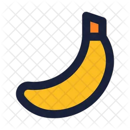 Banane  Icône