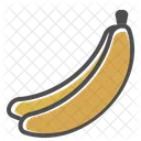 Banane  Icône