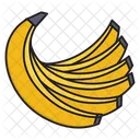 Banane Kochbanane Obst Symbol