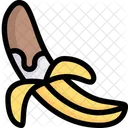 Banane in Schokolade  Symbol