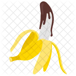 Banane schokolade  Symbol