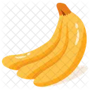 Kochbananen Bananen Obst Icon