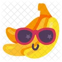 Bananen Obst Obst Emoji Icon