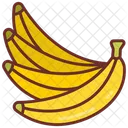 Bananen Bananenbundel Dutzend Bananen Symbol