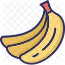 Bananen Obst Lebensmittel Symbol