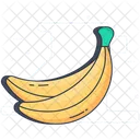 Banane Ballaststoffobst Obst Symbol