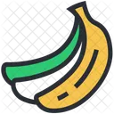 Bananen Lebensmittel Obst Symbol