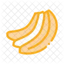 Haufen Bananen Essen Symbol