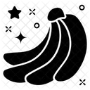 Bananen Ballaststoffobst Obst Symbol