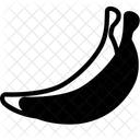 Bananen Pflanze Baum Symbol
