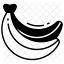 Bananen Essbar Ernahrung Symbol
