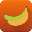 Banane Obst Lebensmittel Symbol