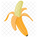 Bananenrezepte Bananenernahrung Bananenvorteile Symbol
