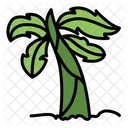 Bananenstaude Baum Grun Symbol