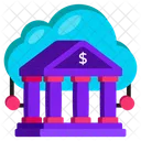 Banca En La Nube Cuenta Organizador Icono