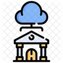 Banca en la nube  Icono