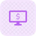 Dolar De Computadora Icono