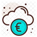 Banca En Linea Euro En La Nube Ahorro En Linea Icono