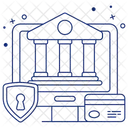 Banca En Linea Segura Banca Electronica Dinero En Linea Icono