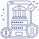 Banca Movil Segura Banca Electronica Dinero En Linea Icono