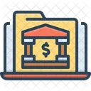 Banca Web Banca En Linea Icono