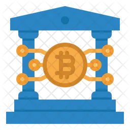 Banco bitcoin  Icono