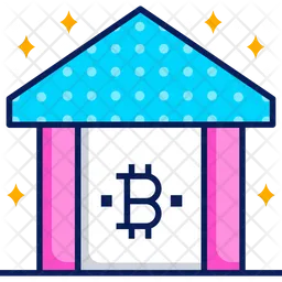 Banco bitcoin  Icono