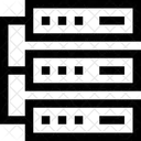 Banco De Dados Servidor Armazenamento Ícone