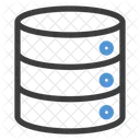 Banco De Dados Servidor Armazenamento Ícone
