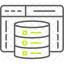 Banco De Dados Web Desenvolvimento Web Banco De Dados De Desenvolvimento Ícone