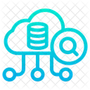 Pesquisar Dados Da Nuvem Pesquisar Encontrar Ícone