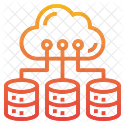 Banco de dados em nuvem  Ícone