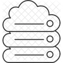 Banco de dados em nuvem  Ícone
