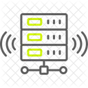 Banco De Dados Sem Fio Sem Fio Banco De Dados Ícone