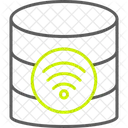 Banco De Dados Sem Fio Dados Banco De Dados Ícone