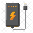 Powerbank Potencia Bateria Icono