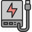 Banco De Potencia Energia Armazenamento Ícone