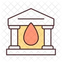 Sangre Banco De Sangre Arquitectura Icono