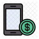 Banco Eletronico On Line Celular Ícone