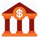 Gestion De Riesgos Comisiones Bancarias Sucursales Icono