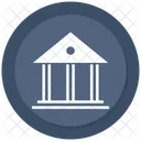 Banco Columna Foro Icono