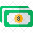 Banco Billetes Finanzas Icono