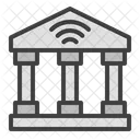 Banco inteligente  Ícone